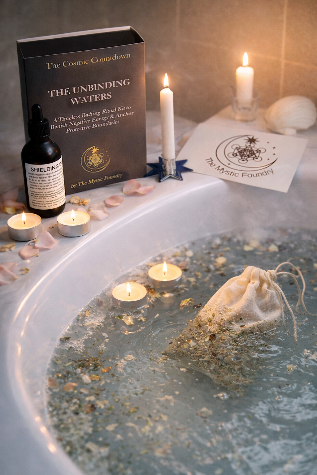 The Unbinding Waters - Cleanse & Protect Ritual Bath Kit