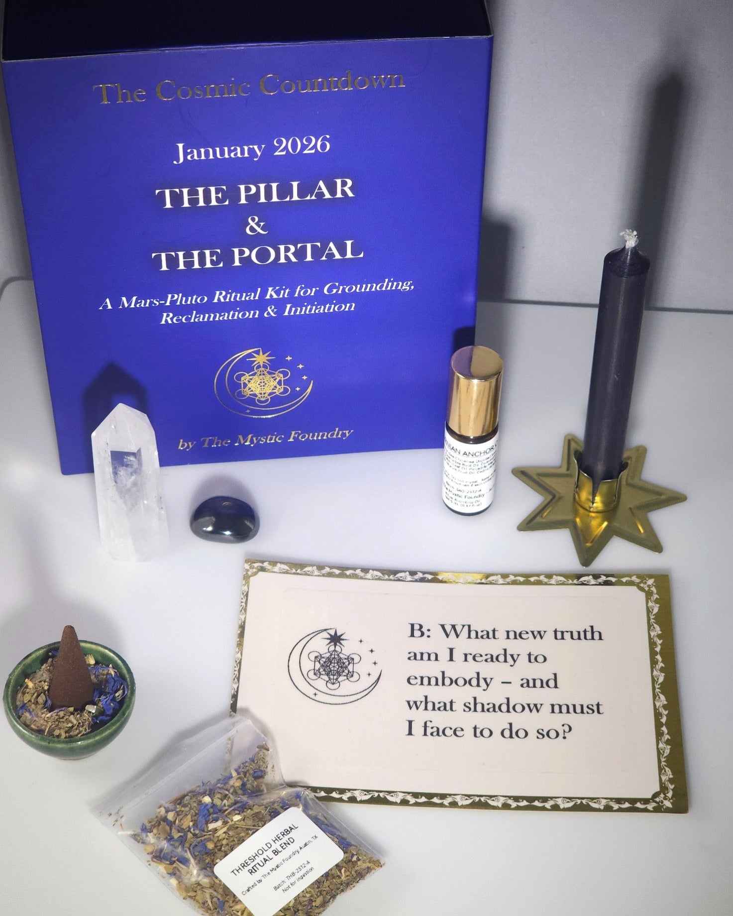 The Pillar & The Portal - January 2026 Ritual Kit