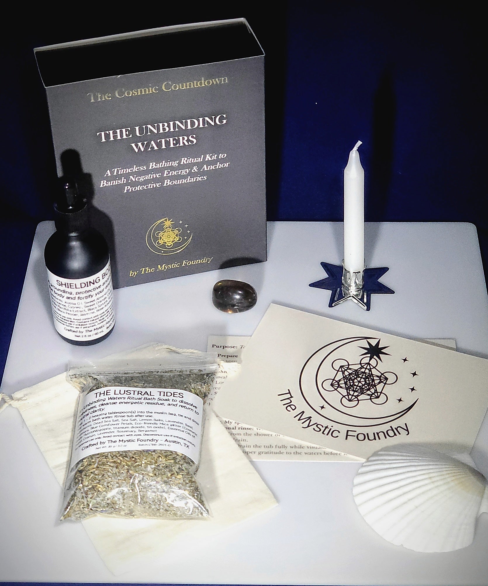 The Unbinding Waters - Cleanse & Protect Ritual Bath Kit